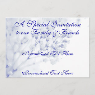 Wedding Invitation Save the Date template card