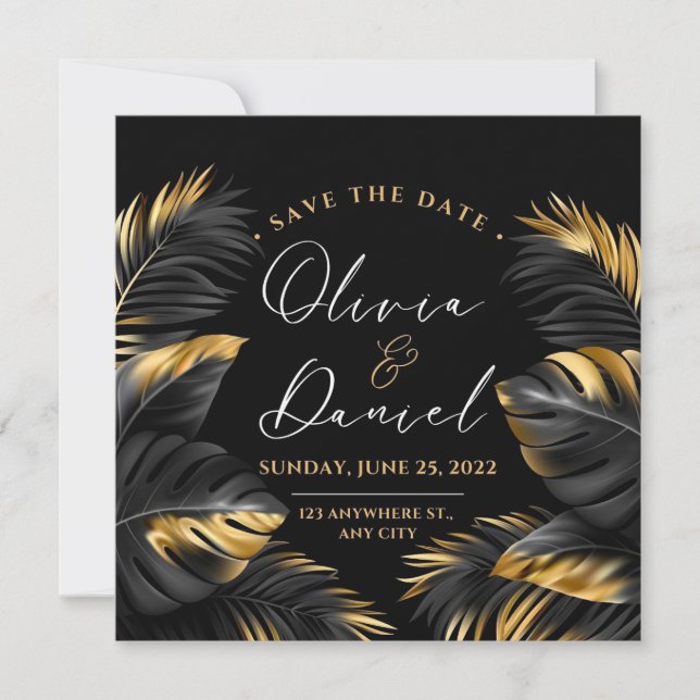 wedding invitation Save The Dates (Front)