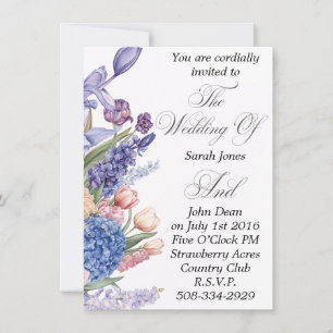 Wedding invitation simple