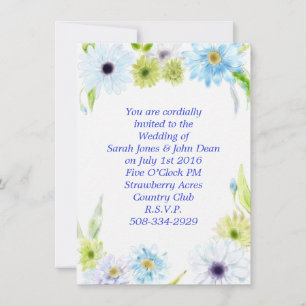 Wedding invitation simple