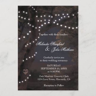 Wedding Invitation | String Lights