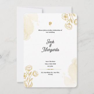 Wedding invitation Template