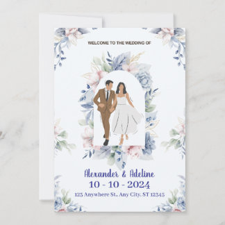 Wedding Invitation Template Wedding Details Card