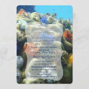 Wedding Invitation   Underwater View