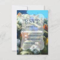 Wedding Invitation | Underwater View RSVP