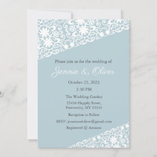 Wedding Invitation, Wedding Stationary, Bride Invitation