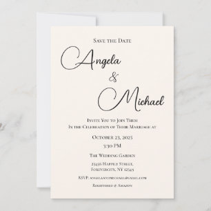 Wedding Invitation, Wedding Stationary Invitation