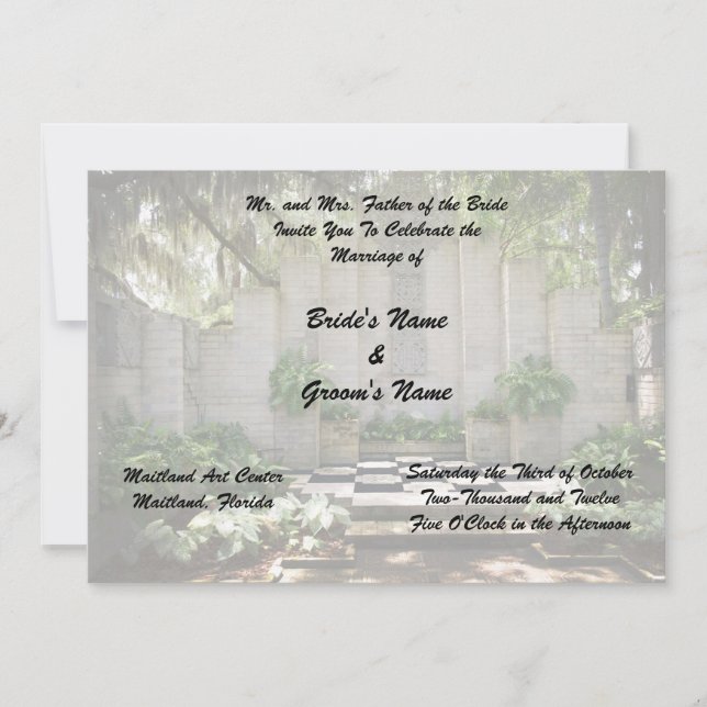 Wedding Invitations (Front)