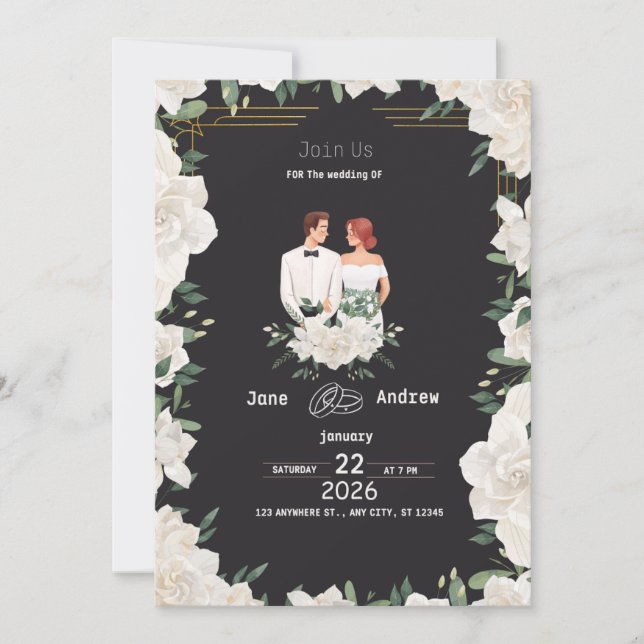 wedding invitations (Front)