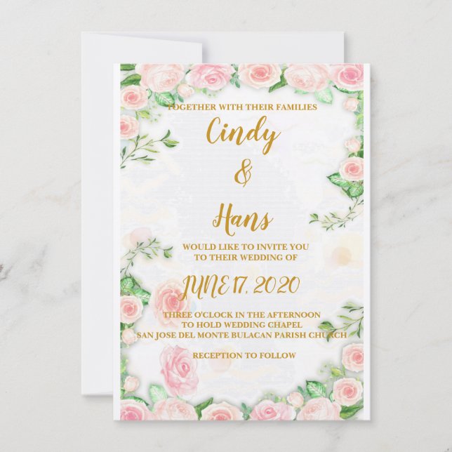 Wedding Invitations (Front)