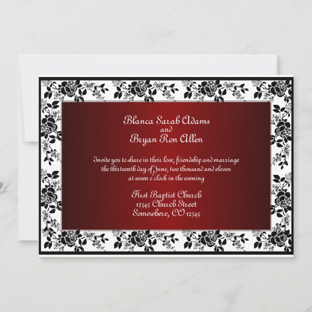 Wedding Invitations (Front)