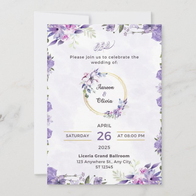 Wedding Invitations (Front)