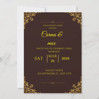Wedding invitations