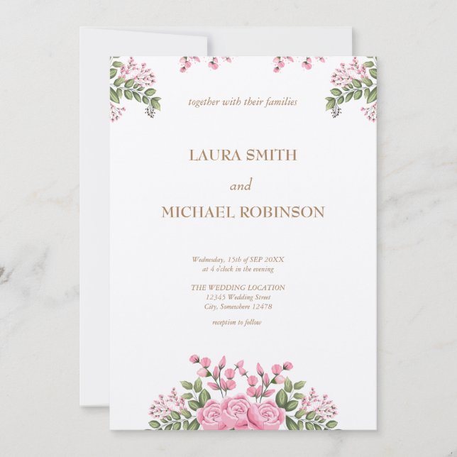 Wedding Invitations (Front)