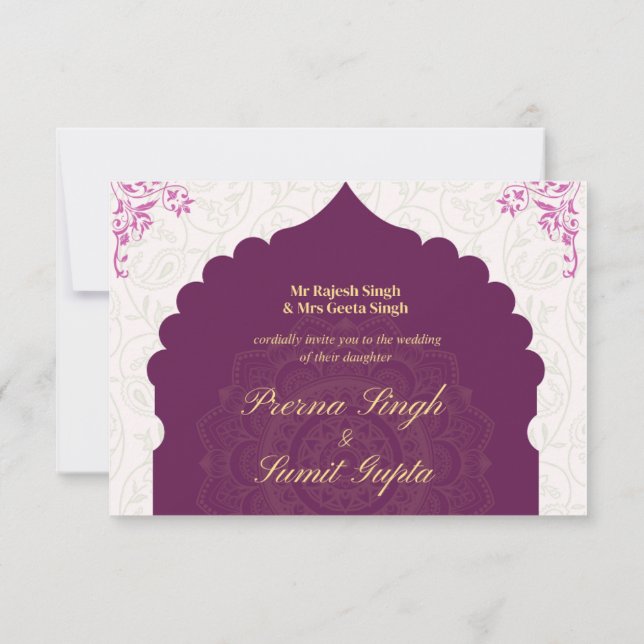 Wedding Invitations 2025 (Back)