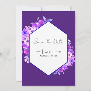 Wedding invitations card thenplate design