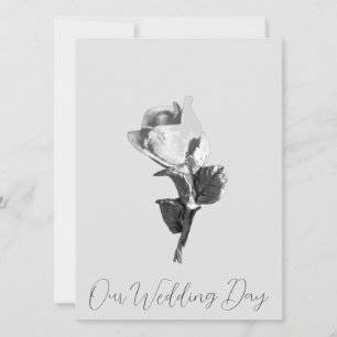 WEDDING INVITATIONS Flat Card ART&DESIGN STYLE