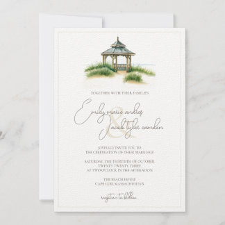 Wedding Invite - Cape Cod in Watercolor
