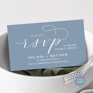 Wedding Invites RSVP Reminder Modern Minimalist