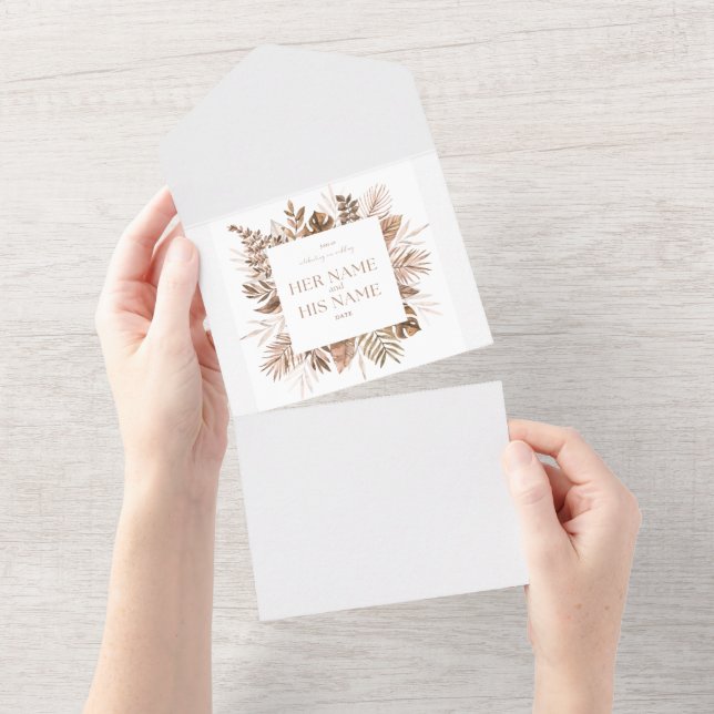 Wedding Invtation Card (Tearaway)