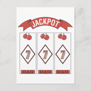 Wedding Jackpot Postcard