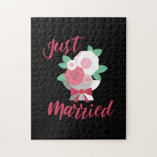 Wedding Just Married Jigsaw Puzzle
