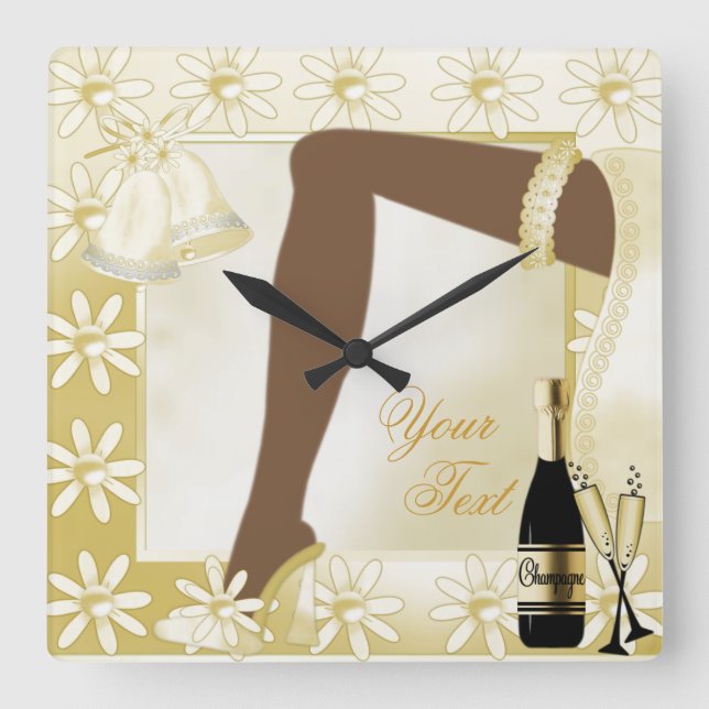 Wedding Keepsake Wall Clock (Front)