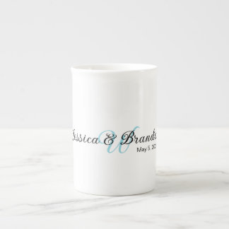 Wedding Label 016 Bone China Mug