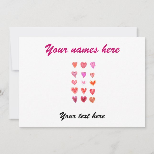 Wedding little hearts (Front)