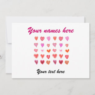 Wedding little hearts