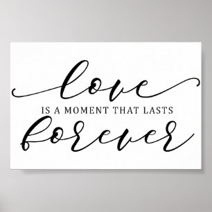 Wedding Love Quote Poster