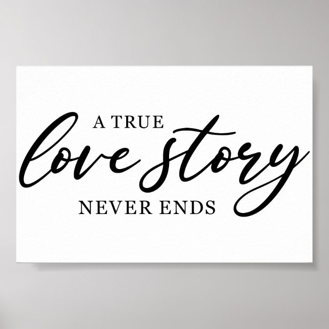 Wedding Love Quote  Poster (Front)
