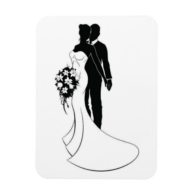 Wedding Magnet (Vertical)