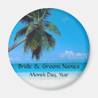 Wedding Magnet with Wedding Date