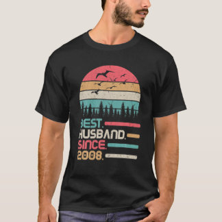 Wedding Married Anniversary 14 Years Best Husband T-Shirt