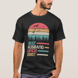 Wedding Married Anniversary 15 Years Best Husband T-Shirt