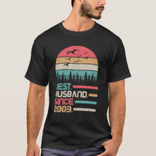Wedding Married Anniversary 19 Years Best Husband T-Shirt