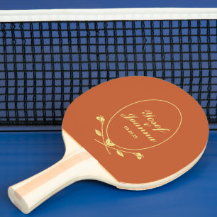 Wedding Memento Ping Pong Paddle