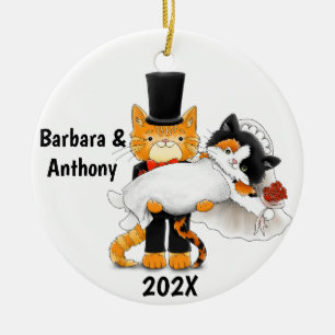 Wedding Memories Ceramic Ornament