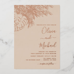 Wedding Minimalist Pampas Grass Terracotta