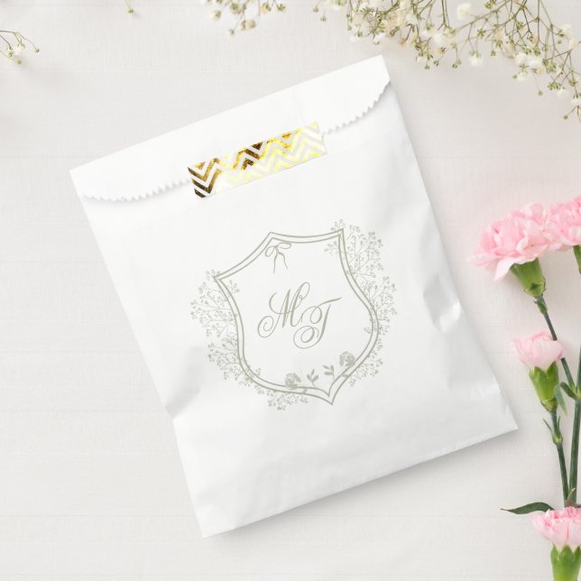 Wedding Monogram Favour Bag (Sealed)