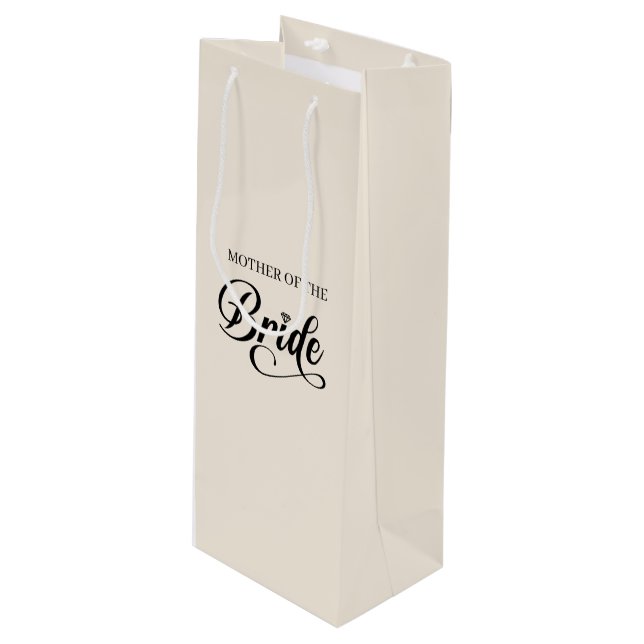 Wedding Mother of Bride Gift Bag (Front Angled)