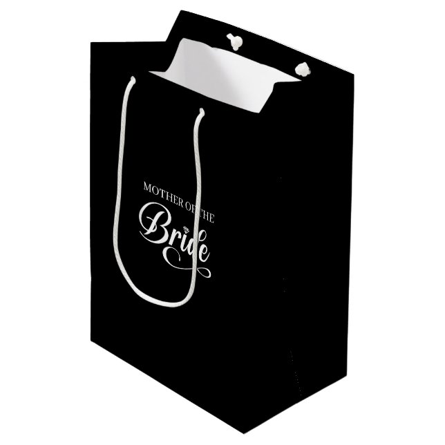 Wedding Mother of Bride Gift Bag (Front Angled)
