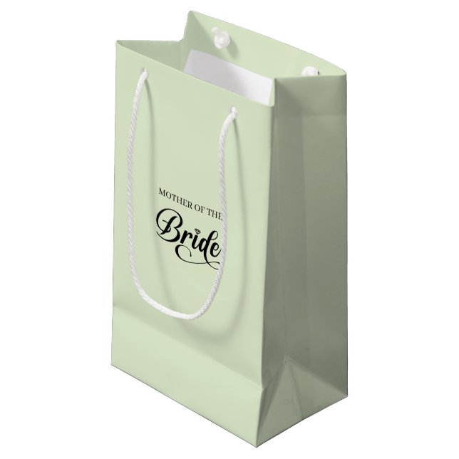 Wedding Mother of Bride Gift Bag (Front Angled)