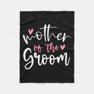 Wedding mother of groom mum bachelorette party fleece blanket
