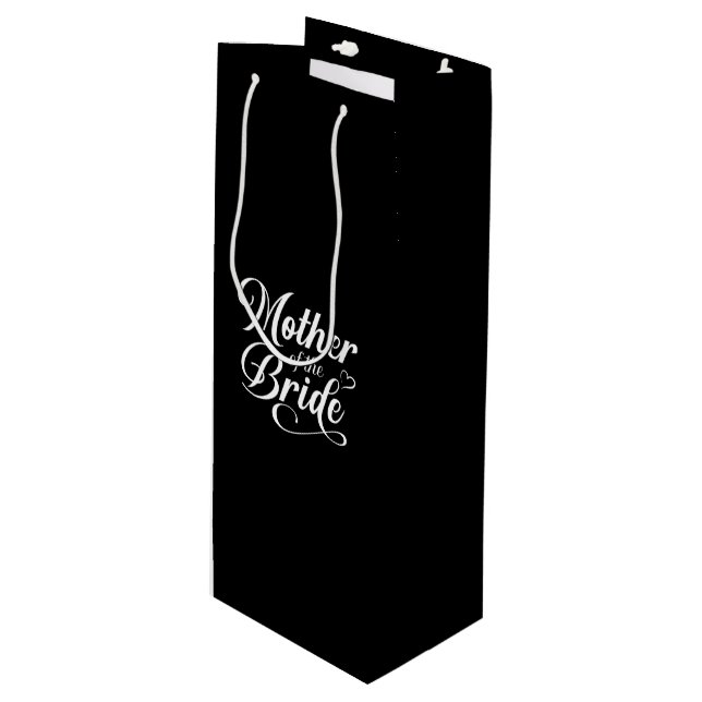 Wedding Mother of the Bride Gift Bag (Front Angled)