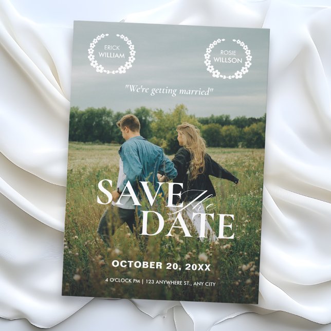 Wedding movie poster  save the date (Creator Uploaded)