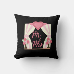 Wedding Mr And Mrs Cushion