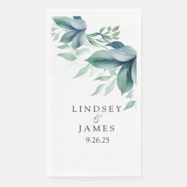 Wedding  napkin (Front)