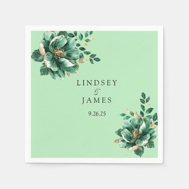 Wedding  napkin (Front)